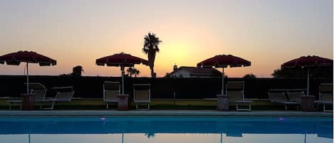 Seasonal outdoor pool