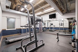 Fitness facility - Plaza Nook - studio walkable to Plaza, Nelson w/ rooftop patio (Kansas City)