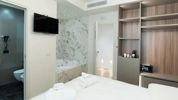 Doppia Junior | Una cassaforte in camera, Wi-Fi gratuito