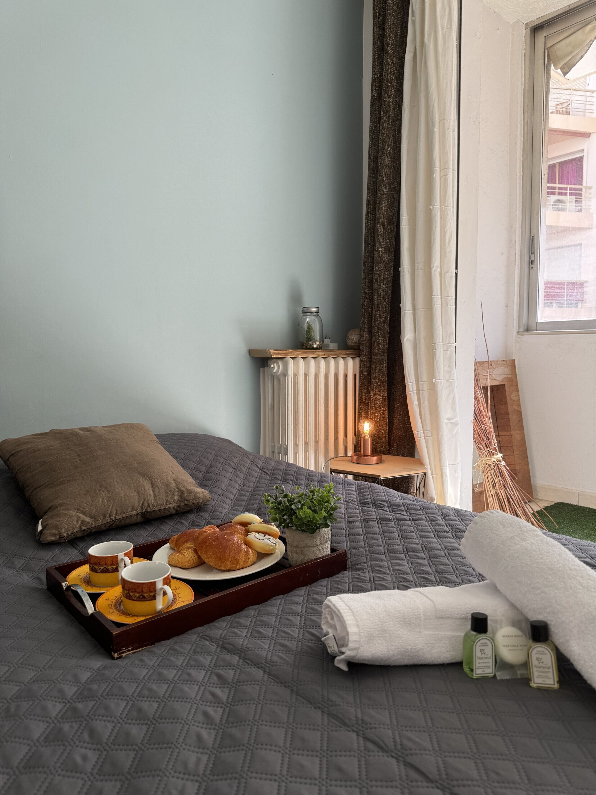 Strygejern/strygebræt, sengetøj