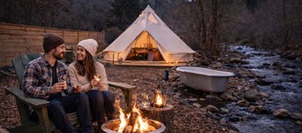 Creek-side Retreat - Glamping
