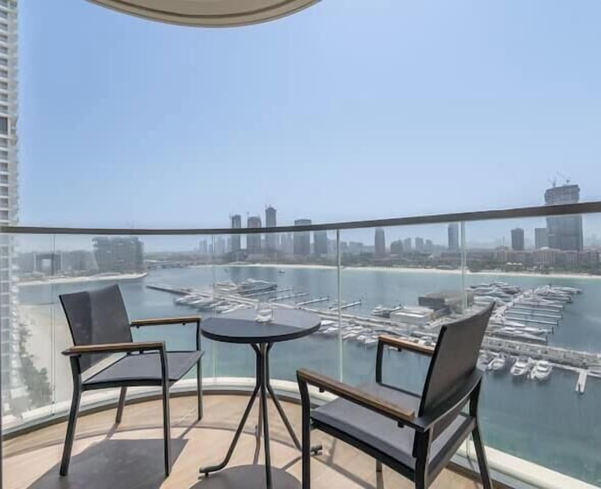 Luksus-lejlighed - strandudsigt | Balkon