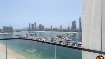 Departamento de lujo, vista a la playa | Balcón