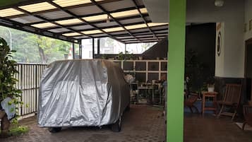 Voorkant van accommodatie