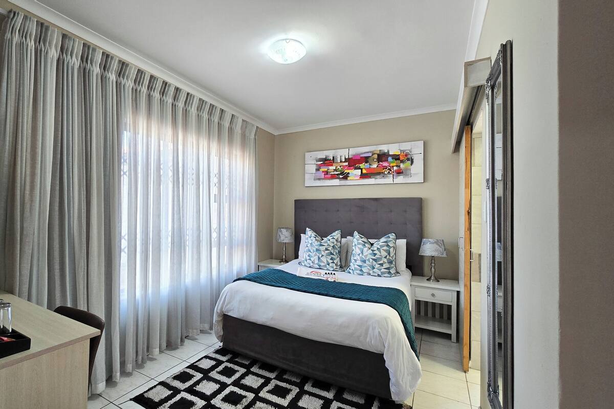 In-room safe, blackout curtains, iron/ironing board, free WiFi