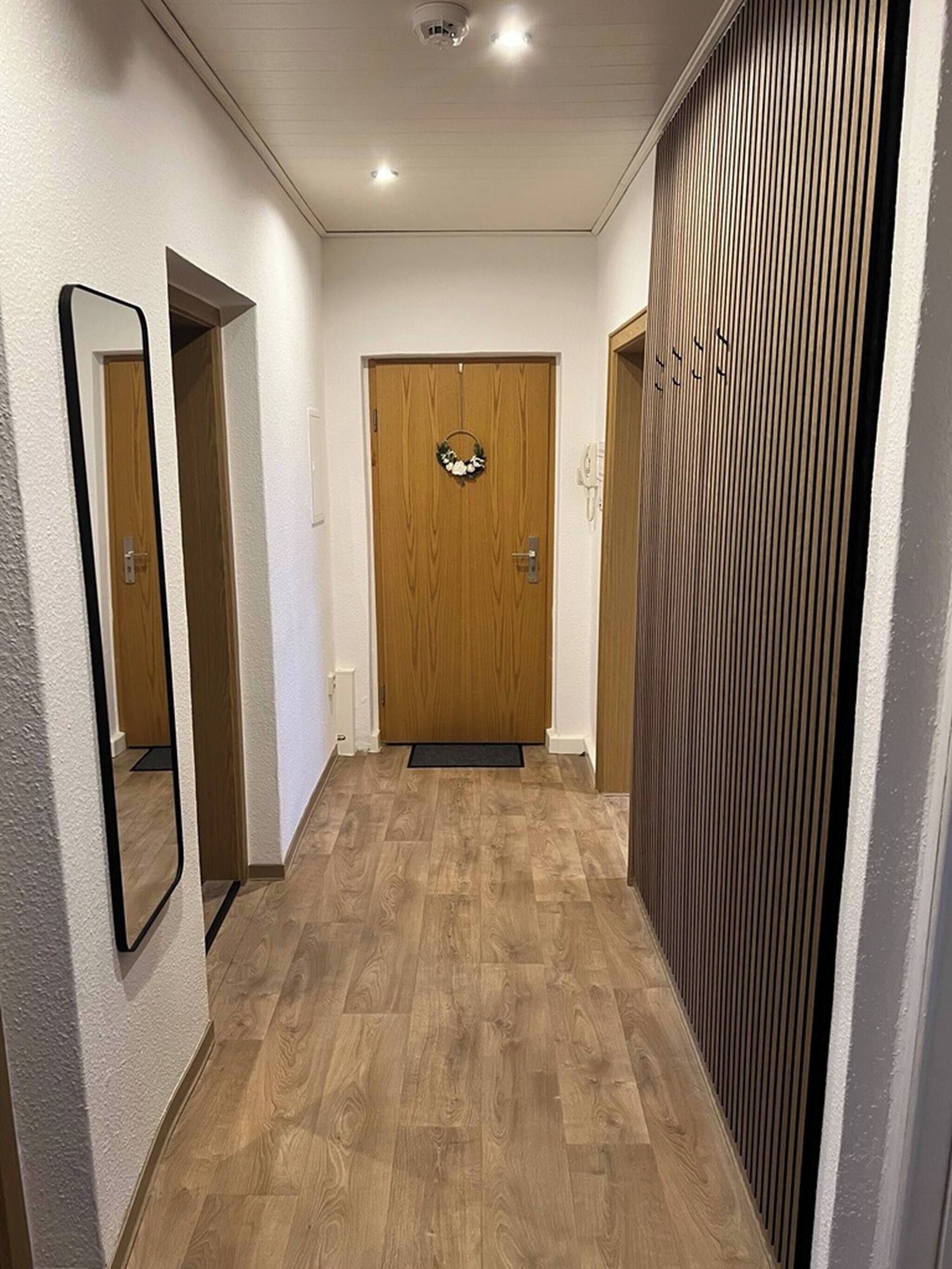 Apartemen, 2 kamar tidur, pemandangan kota | Lorong