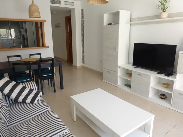 Appartamento, 2 camere da letto, accessibile ai disabili, fumatori | Soggiorno