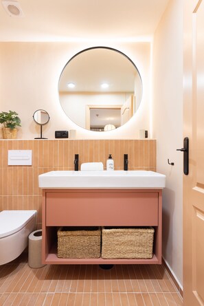 Shower, hair dryer, towels - Casa Cactus (Callao Salvaje)