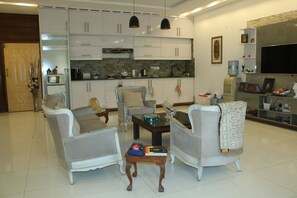 家庭平房, 花園景觀 | 2 間臥室、熨斗/熨衣板、免費無線上網