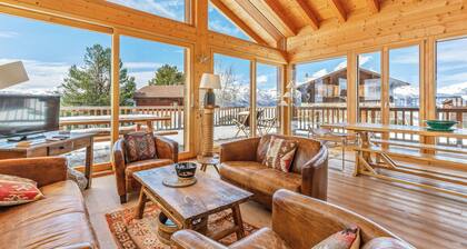 Chalet Magrappé, direct access to the piste