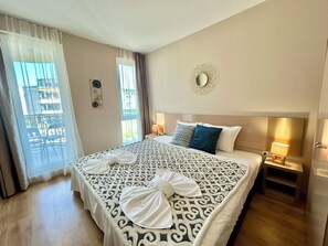 1 Schlafzimmer, kostenloses WLAN, Bettwäsche