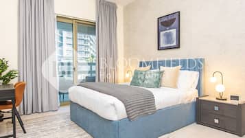 2 bedrooms, in-room safe, iron/ironing board, free WiFi