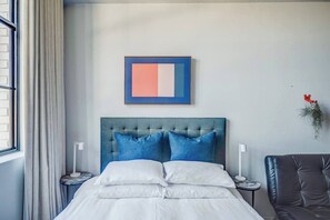 1 Schlafzimmer, BĂŒgeleisen/BĂŒgelbrett, kostenloses WLAN, BettwĂ€sche