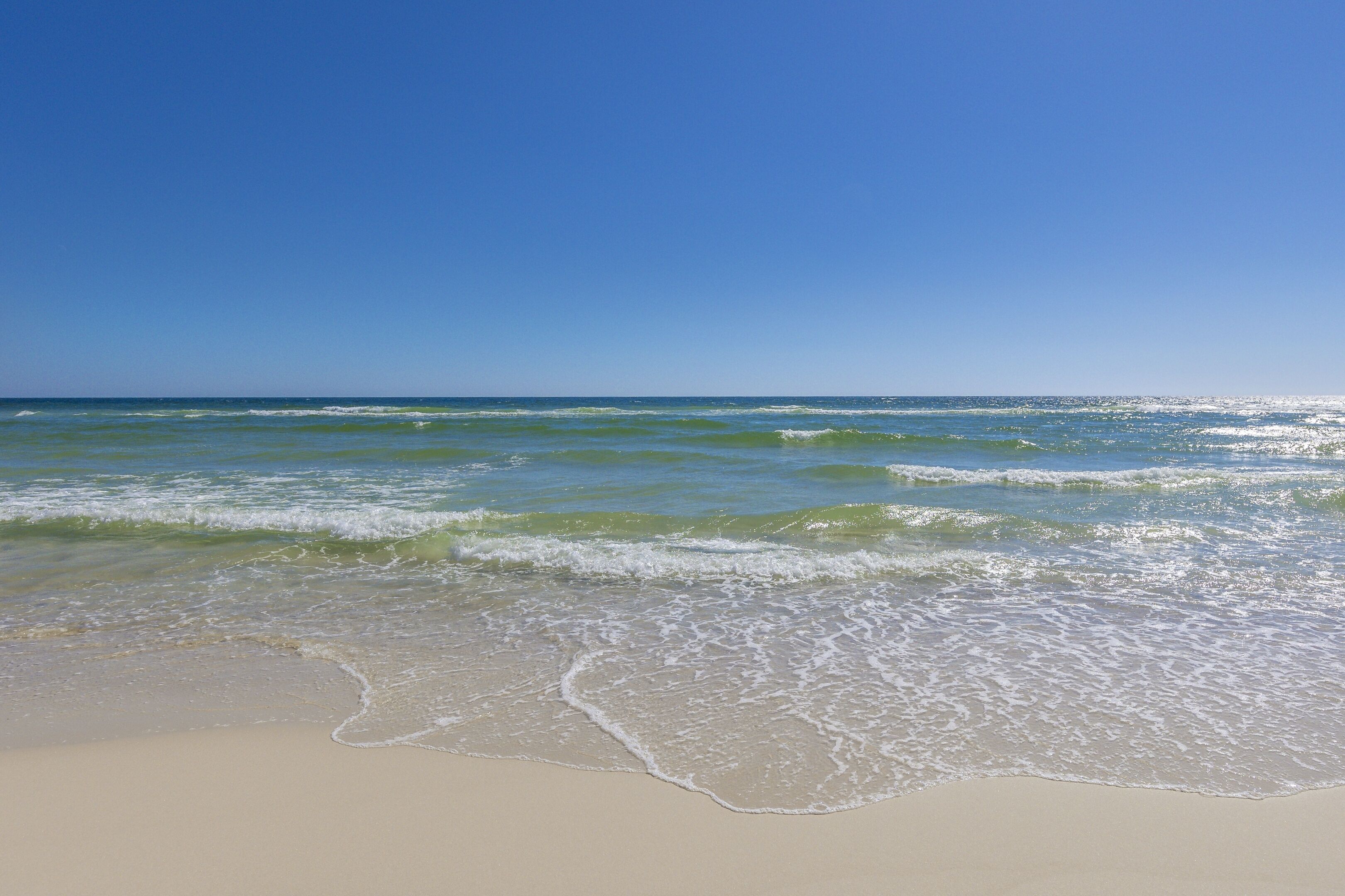 On the beach