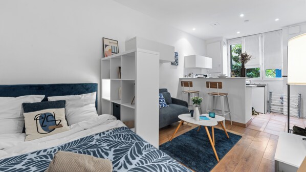 1 Schlafzimmer, WLAN, Bettwäsche