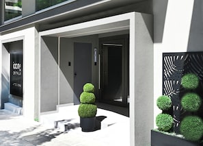 Fassade der Unterkunft