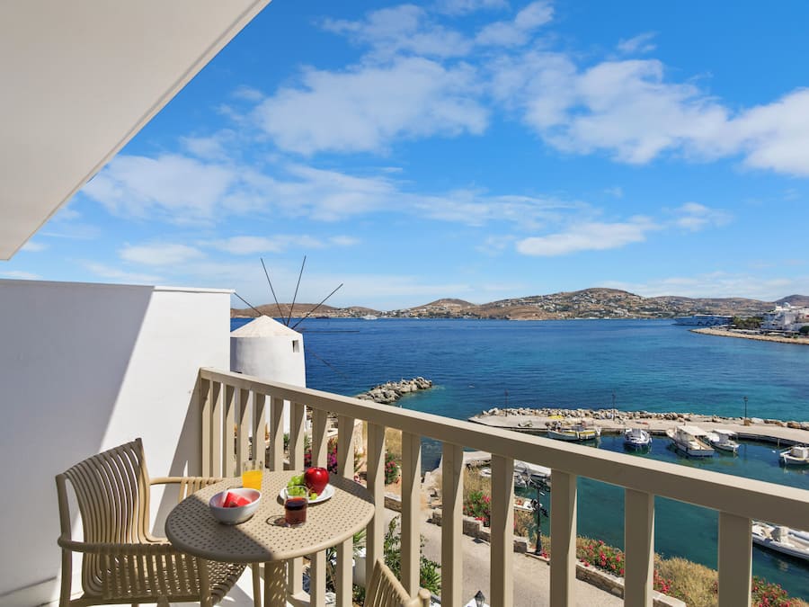 Superior Twin Room, Balcony, Sea View | In-room safe, free WiFi