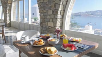 Frokostbuffé er inkludert hver dag