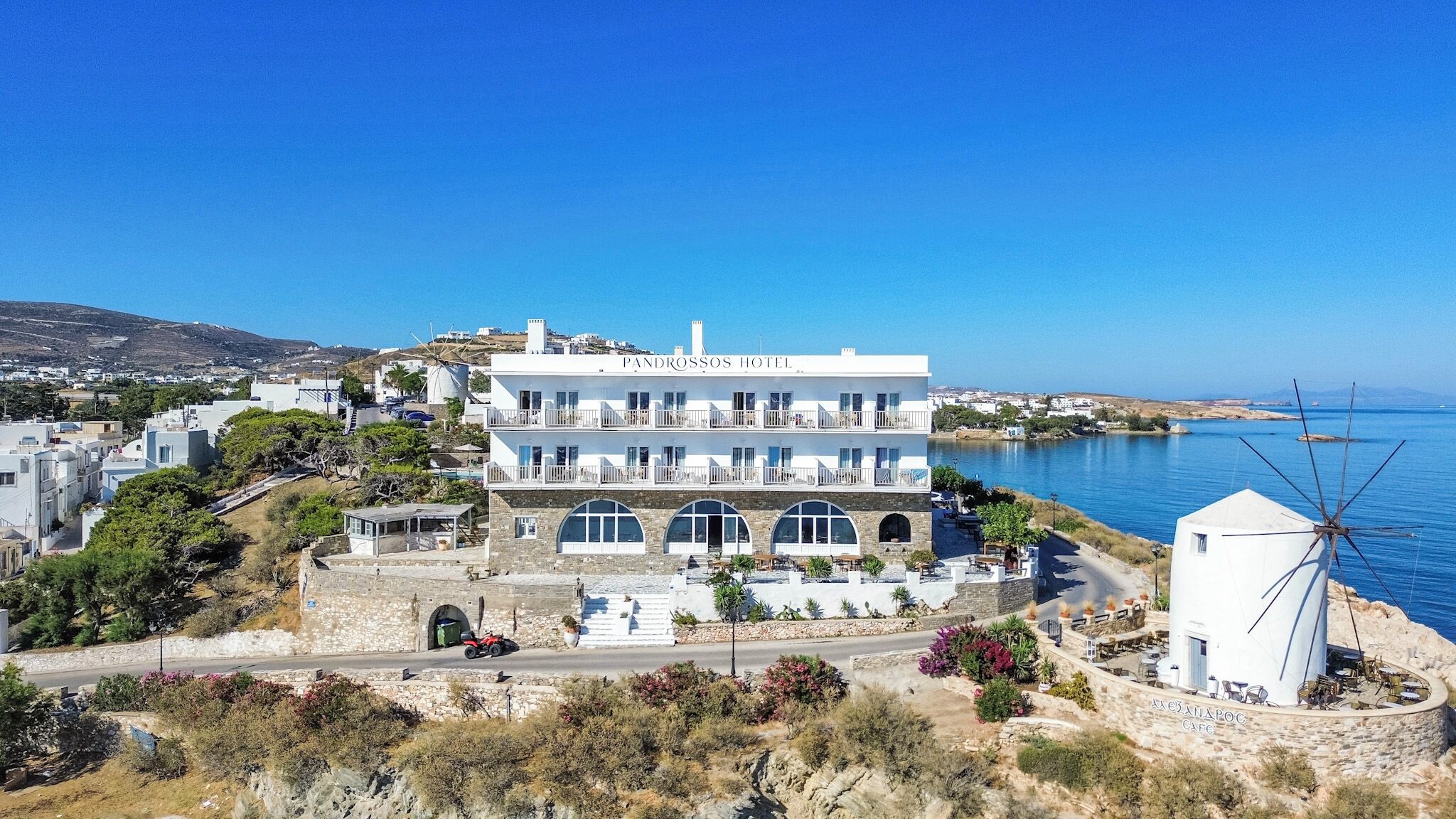 Façade de l’hébergement