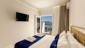 Superior Double Room, Balcony, Sea View