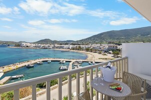 Deluxe Double Room, Balcony, Sea View | Terrace/patio