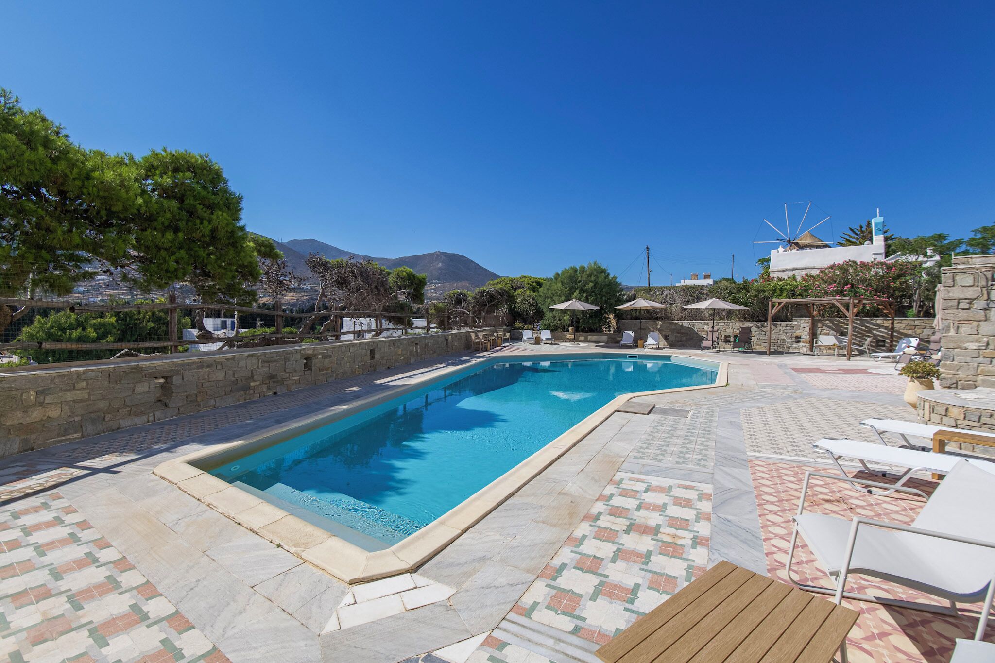 Seasonal outdoor pool