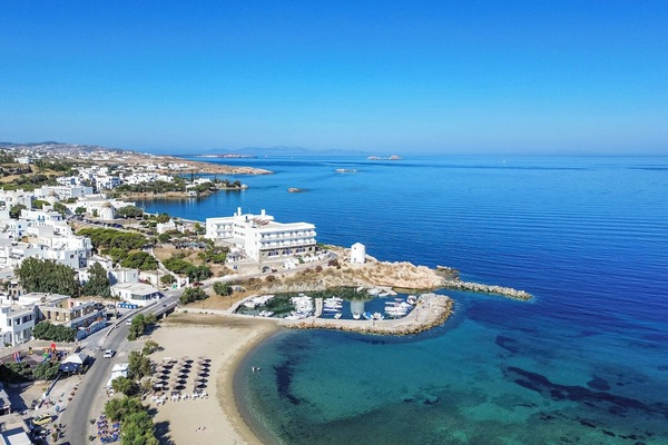 Façana frontal de l'allotjament