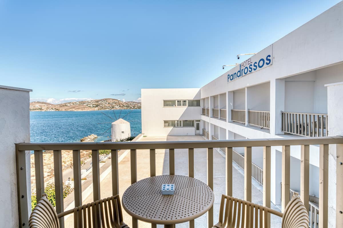 Basic Double or Twin Room, Balcony, Sea View
