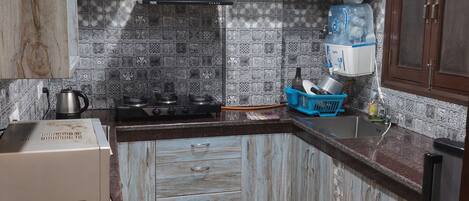 Microwave, oven, stovetop