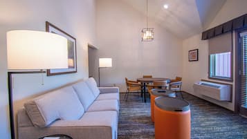 Family Quadruple Room, Balcony | Living area