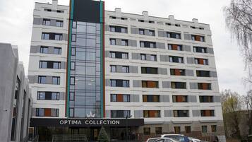 Façade de l’hébergement