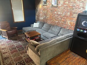 TV connectée, cheminée