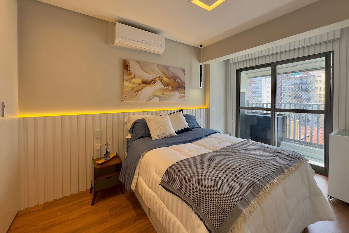 Appartamento Basic | 1 camera, biancheria da letto di alta qualità, Wi-Fi gratuito, lenzuola