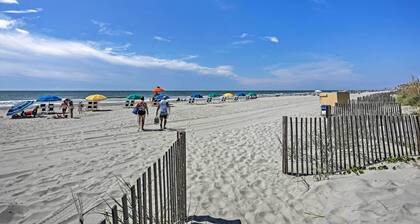 Walk to Myrtle Beach: Condo w/ Views & Pool Access