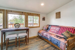 House (1 Bedroom) | Interior - Fish & Hike: Peaceful Cabin on Williamson River (Chiloquin)