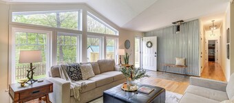 Walk to River: Loudonville Retreat w/ Hot Tub!