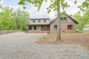 House (5 Bedrooms) | Front of property - Greers Ferry Lake Retreat: Game Room + Fire Pit! (Bee Branch)