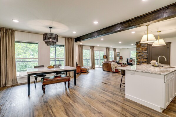 House (5 Bedrooms) | Interior - Greers Ferry Lake Retreat: Game Room + Fire Pit! (Bee Branch)