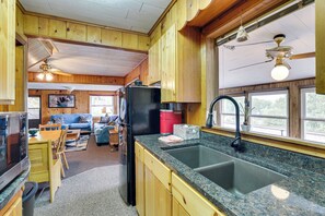 House (1 Bedroom) | Interior - Walk to Wyalusing Beach: Cabin w/ River View! (Bagley)