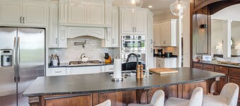 2-story Dock & Deck at Huge Family Home in Doyle!