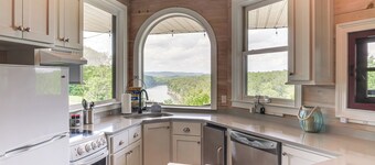 2-story Dock & Deck at Huge Family Home in Doyle!