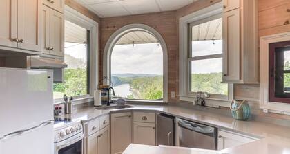 2-story Dock & Deck at Huge Family Home in Doyle!