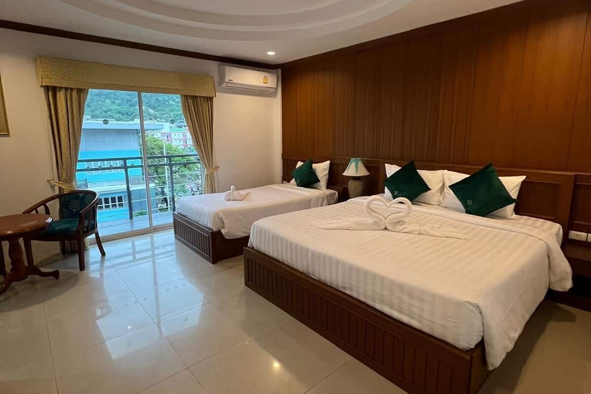 Luxury Triple Room, Balcony, Mountain View | Desk, free WiFi, bed sheets