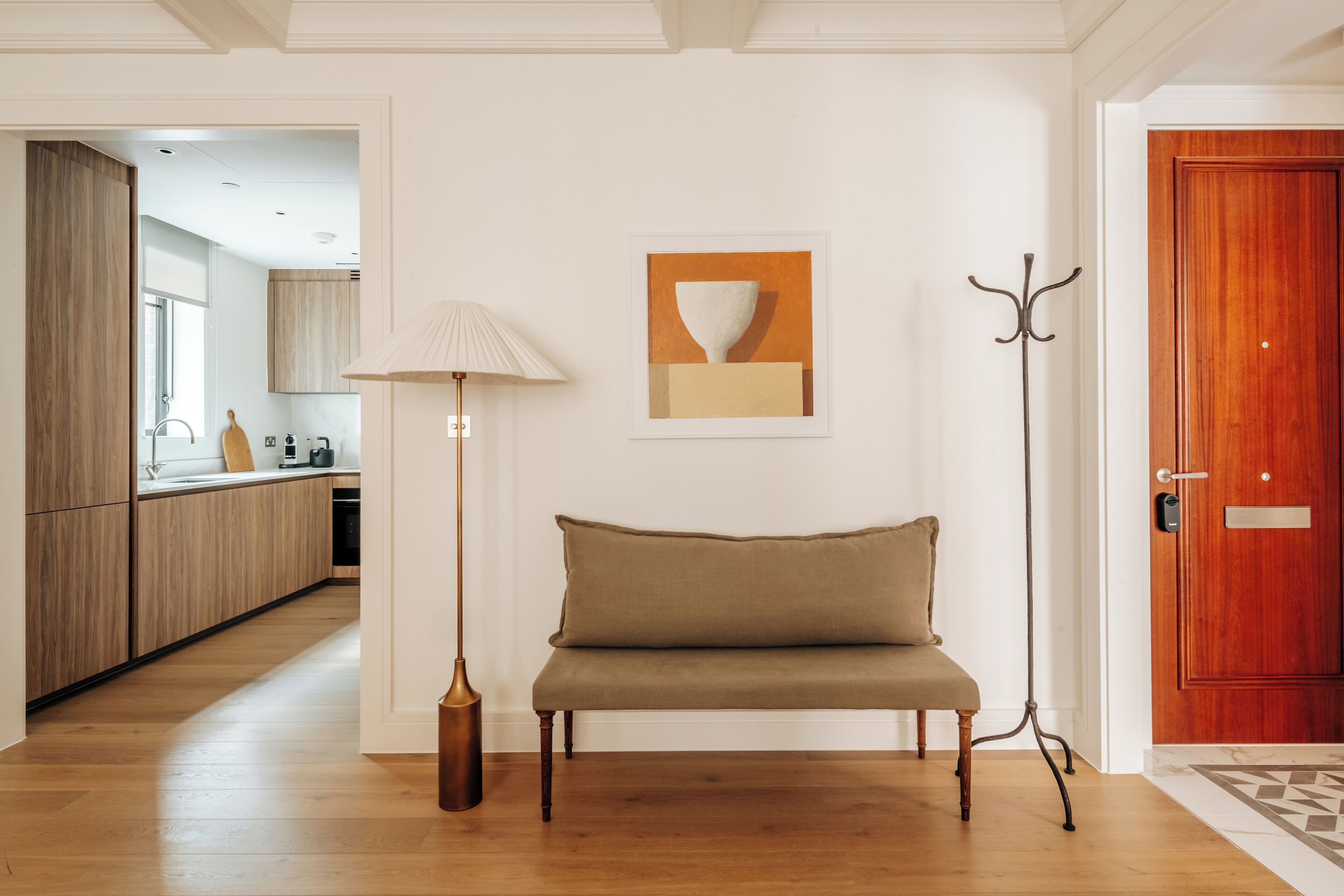 经典公寓, 2 间卧室, 厨房 | 起居区