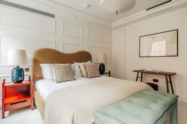 Deluxe-Apartment, 2 Schlafzimmer, Küche, Stadtblick