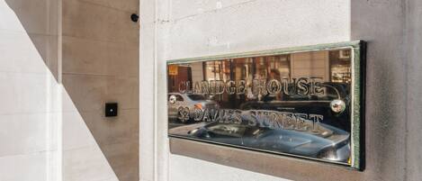 Majoituspaikan julkisivu