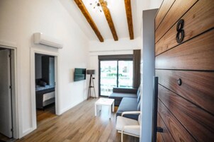 1 habitación y ropa de cama de alta calidad