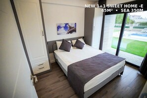 1 habitación y ropa de cama de alta calidad 