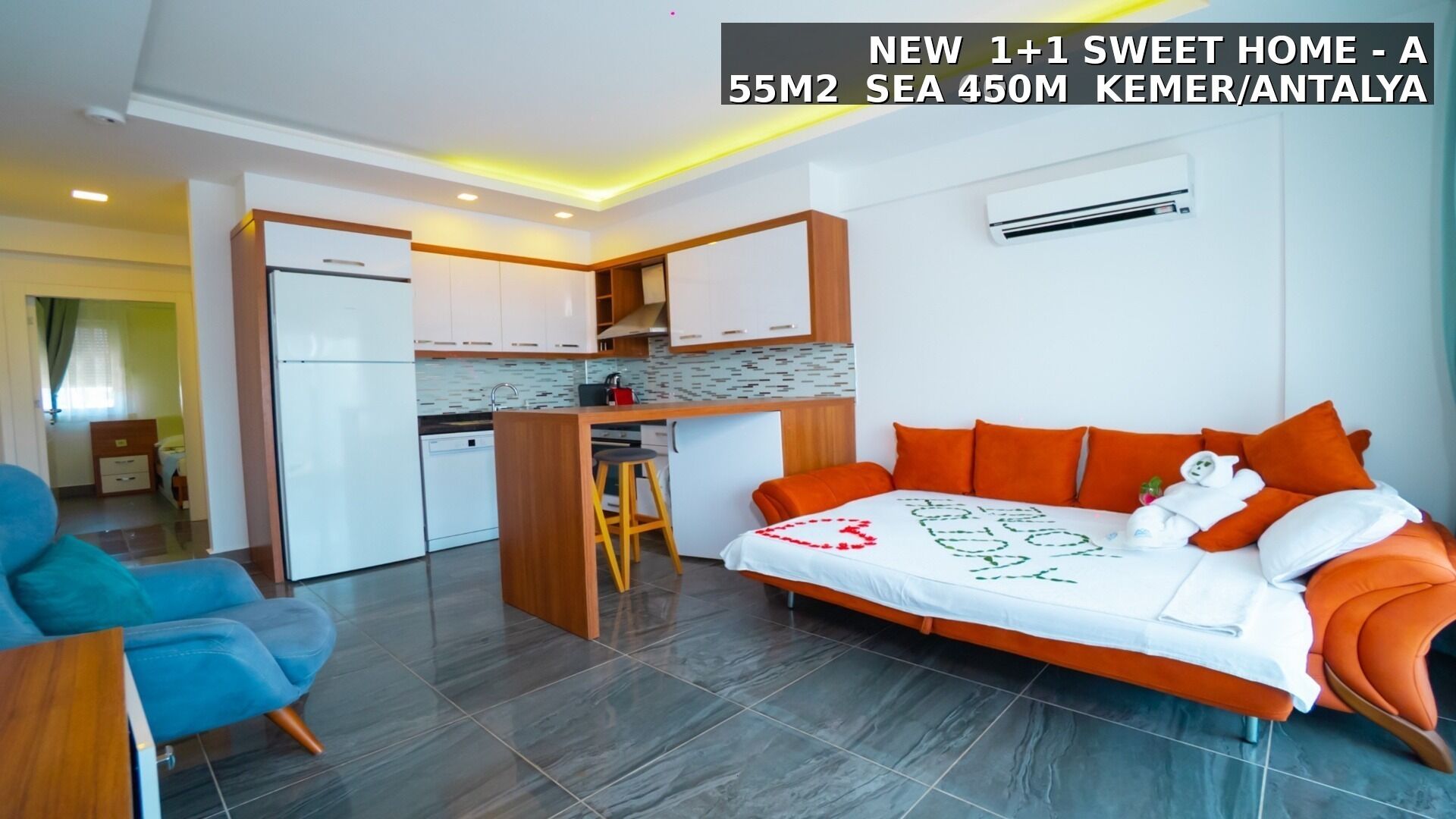 Sweet Home Apartments A | 1 室のベッドルーム、高級寝具、セーフティボックス (室内)、デスク
