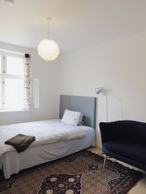 1 غرفة نوم ومكتب وواي فاي